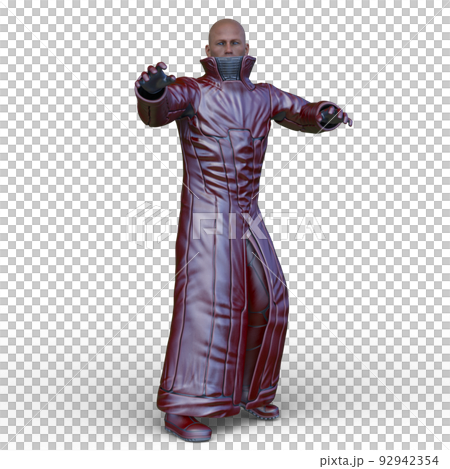 一個穿著長外套的男人 一個穿著長外套的男人 92942354