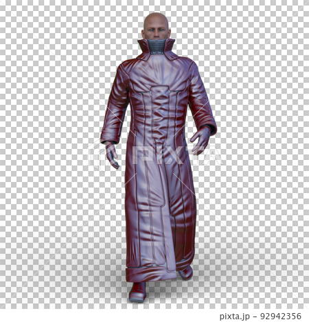 一個穿著長外套的男人 一個穿著長外套的男人 92942356