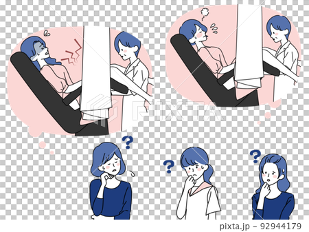 Women who have anxiety or doubts about gynecological examination Women who have anxiety or doubts about gynecological examination 92944179