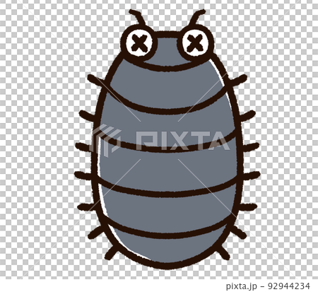 Weakened pillbug character 92944234