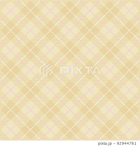 チェック柄の背景イラストイメージ チェック柄の背景イラストイメージ 92944761
