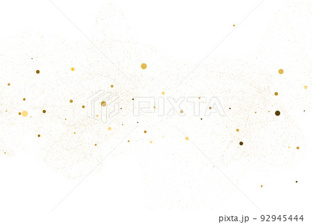 Light gold glitter round confetti background. Light gold glitter round confetti background. 92945444