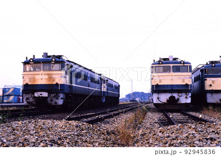 1999年　廃車留置中のEF65電気機関車群　 92945836