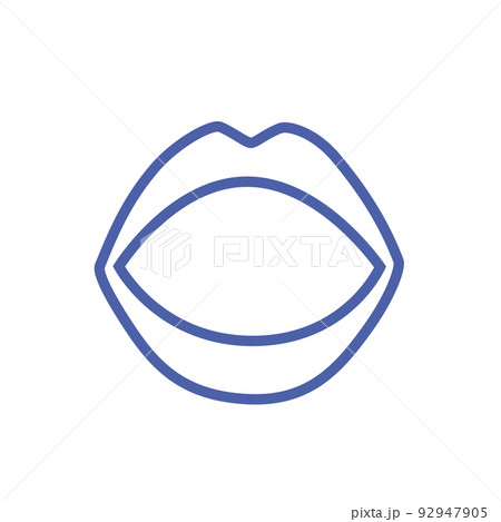 お口イラスト 92947905
