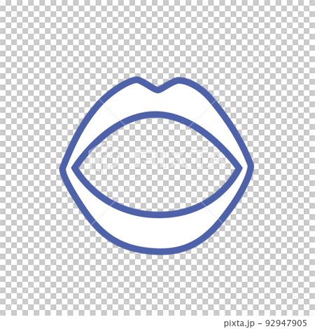 お口イラスト 92947905