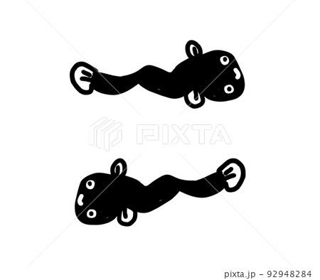 太めフェルトペンで描いたうなぎさん 92948284