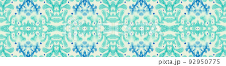 Spanish pattern. Seamless talavera ceramic. Vintage italian background. 92950775