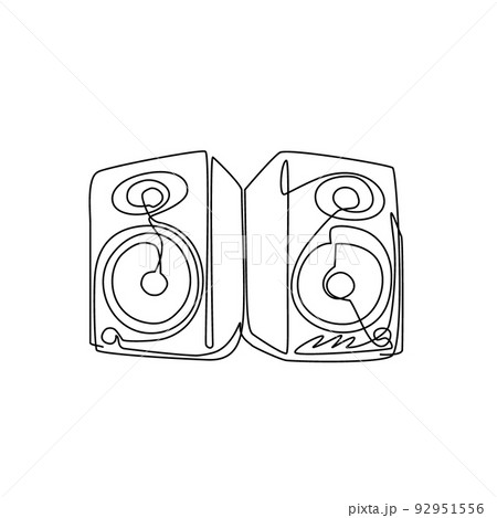 Drawing Speaker Vector Images (over 10,000)