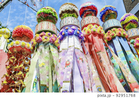 七夕祭り　仙台七夕　七夕 92951768