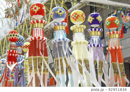 七夕祭り 仙台七夕 七夕 七夕祭り 仙台七夕 七夕 92951836