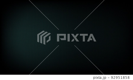 Background from mesh in form of honeycomb on dark background lit in center. Layer to overlay on photos and videos. 92951858