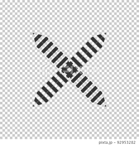 black multiplication sign (X/X) 92953282