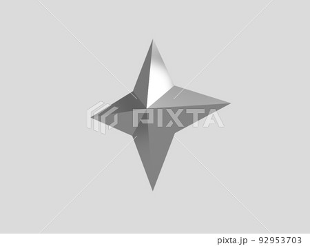 立体的な星 92953703