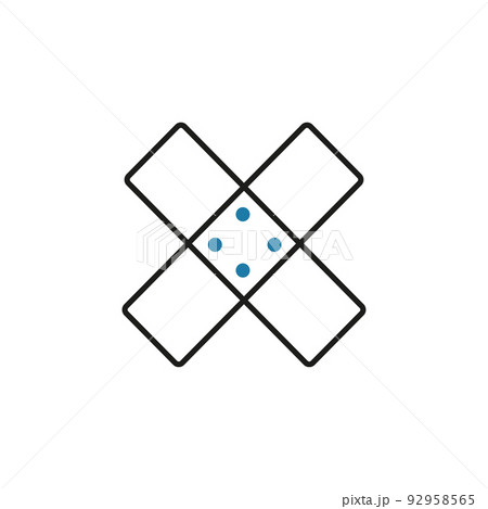 Simple web element medical patch Simple web element medical patch 92958565