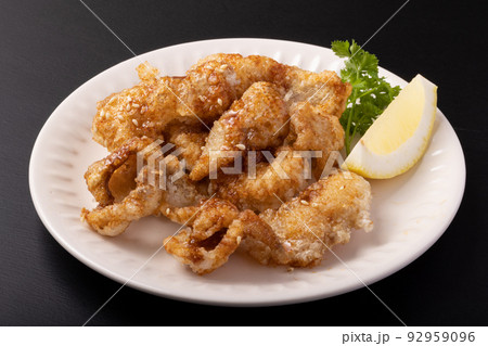 鶏皮の唐揚げ　甘辛 92959096