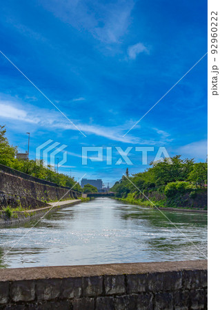 京都　琵琶湖疏水付近の川 92960222