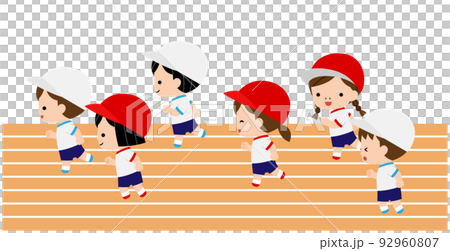 children running a race 92960807