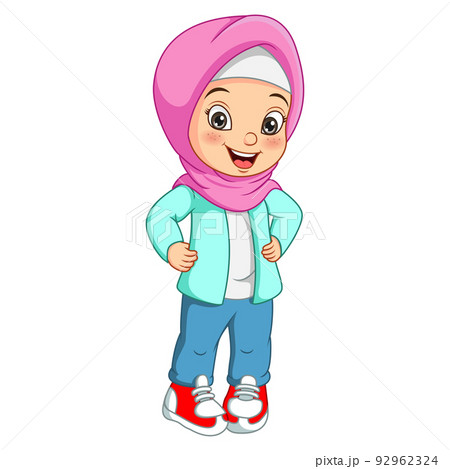 muslim woman cartoon