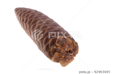 fir cone isolated 92963005