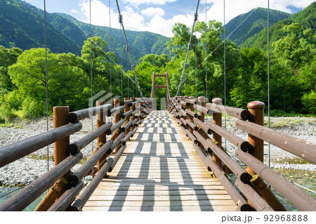 上高地　明神橋 92968888