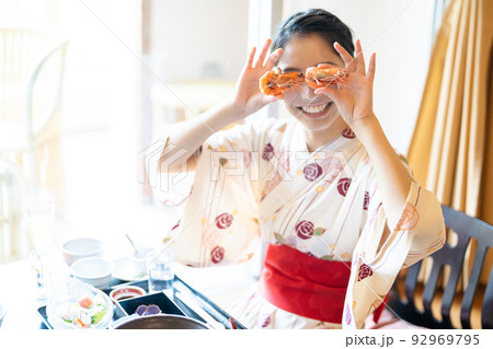 温泉旅行 食事 女子旅 温泉旅行 食事 女子旅 92969795