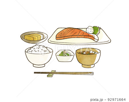 和食の献立 和食の献立 92971664