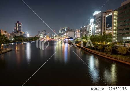 大阪天満橋夜景 92972158