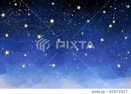 背景素材_水彩テクスチャ_紺 背景素材_水彩テクスチャ_紺 92973927