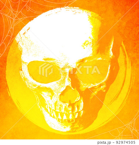 ハロウィンの素材 92974505