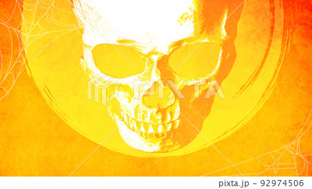 ハロウィンの素材 92974506