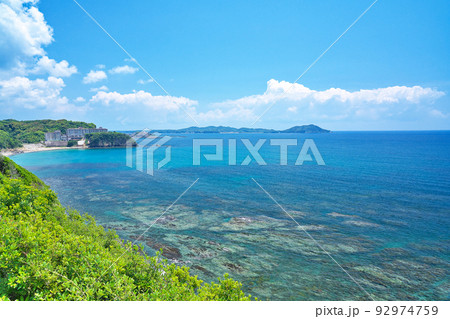 【磯笛岬展望台からの風景】 三重県志摩市浜島町南張 92974759