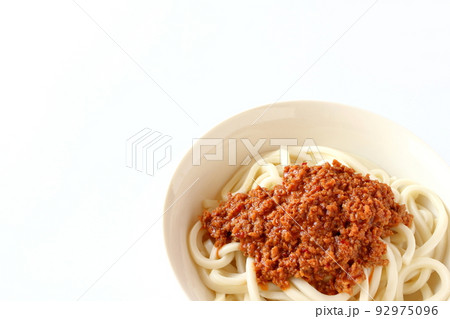 うどんを使った汁なし担々麺 うどんを使った汁なし担々麺 92975096