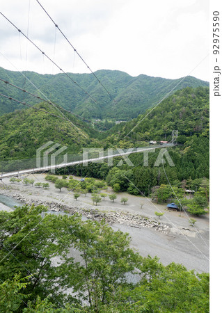 【奈良県】 谷瀬の吊り橋 【奈良県】 谷瀬の吊り橋 92975590