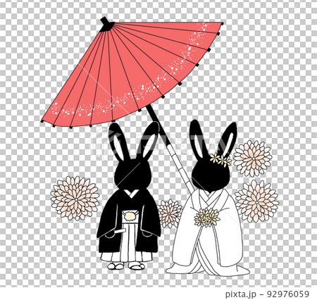 兔子和服婚禮 兔子和服婚禮 92976059