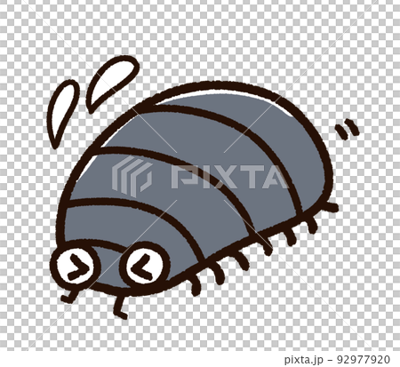 逃げるダンゴムシのキャラクター 92977920
