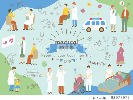 医療従事者　病院　素材集 92977975