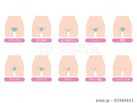Vライン脱毛のデザイン Vライン脱毛のデザイン 92980833