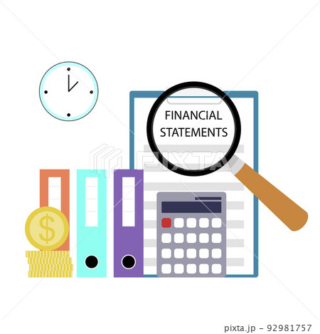 Financial statement annual, calculation and report analysis 92981757