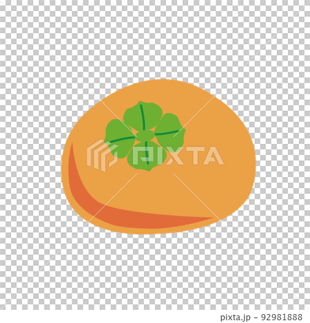 Simple persimmon illustration Simple persimmon illustration 92981888
