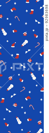 クリスマス シームレスパターン クリスマス シームレスパターン 92983698