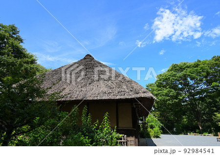 茅葺屋根の古民家が残る小谷戸の里 舞岡公園 茅葺屋根の古民家が残る小谷戸の里 舞岡公園 92984541