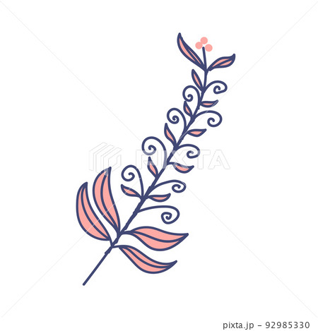 Nature line art Vector elements illustration Nature line art Vector elements illustration 92985330