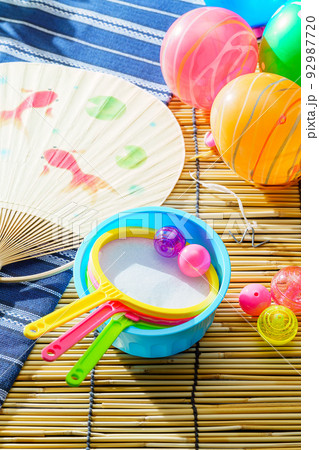 金魚すくい スーパーボールすくい 水風船 92987720