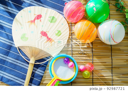 金魚すくい スーパーボールすくい 水風船 92987721