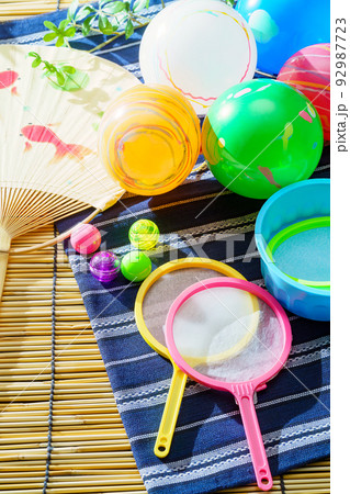 金魚すくい スーパーボールすくい 水風船 92987723