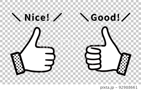 good nice hand sign 92988661
