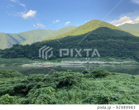 大川ダム公園（若郷湖西公園）からの風景 92989983