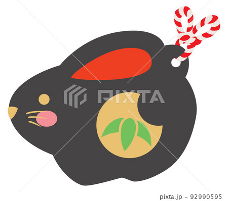 卯年の兎の置物 92990595