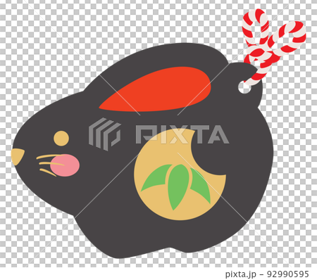 卯年の兎の置物 92990595