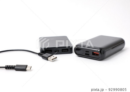モバイルバッテリー, バッテリー, 充電, 給電, ケーブル, USBケーブル, USB, OA機器 92990805